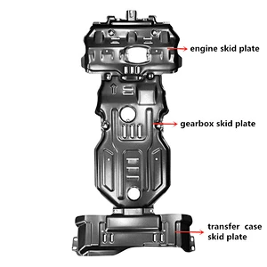 skid plate engine splash shield for PRADO