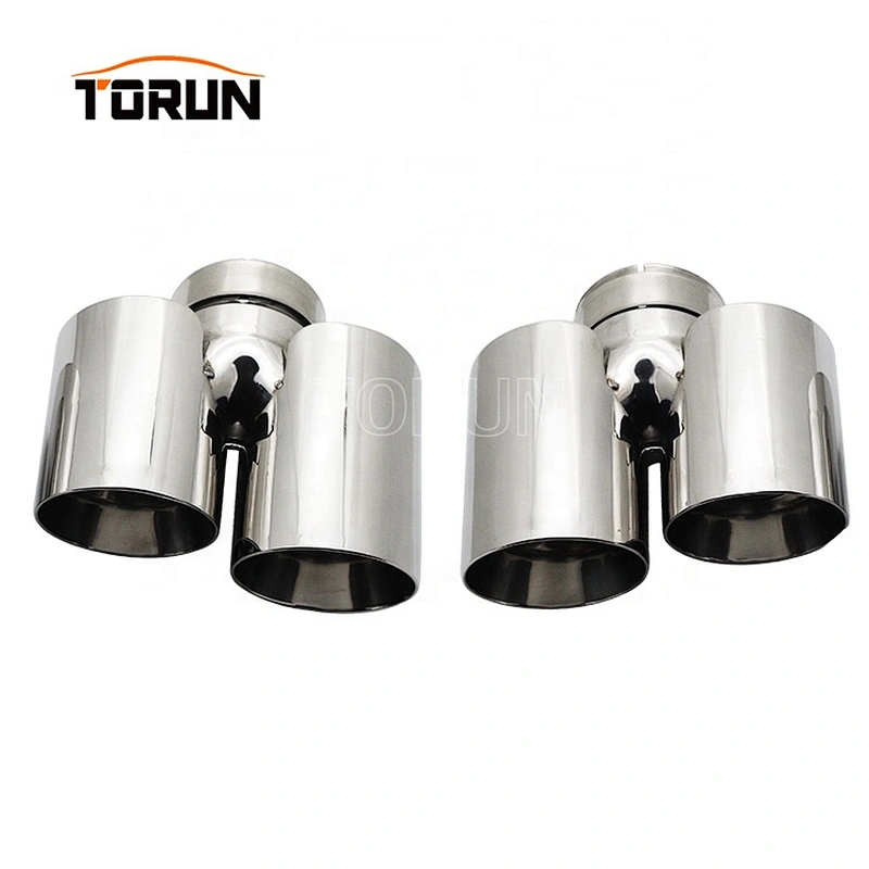 Auto Car Exhaust tips Muffler Tails for Universal Stainless steel 304 Inlet 70mm Outlet 89mm Length 170mm Modified Car