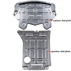 perfomance radiator skid plate splash shield for 2016 bmw X5 F15 X6 F16