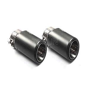 2019 New products on china market Universal pipe carbon fiber universal exhaust tips
