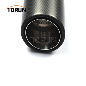 2019 New products on china market Universal pipe carbon fiber universal exhaust tips
