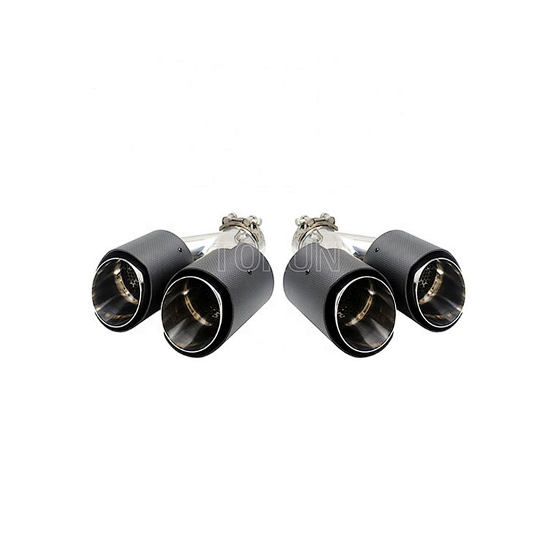 New style  m performance gold car Universal muffler exhaust tip