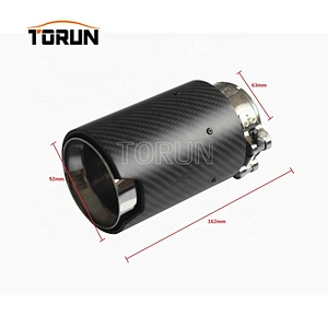 Universal  High performance Akrapovic Carbon Fiber Exhaust Pipe