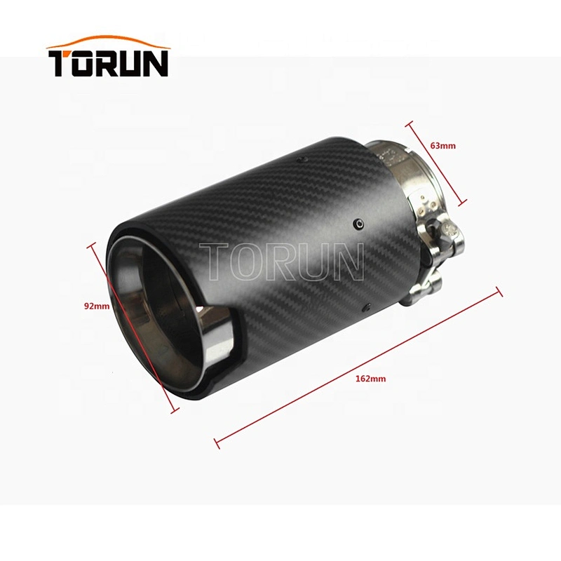 Universal  High performance Akrapovic Carbon Fiber Exhaust Pipe