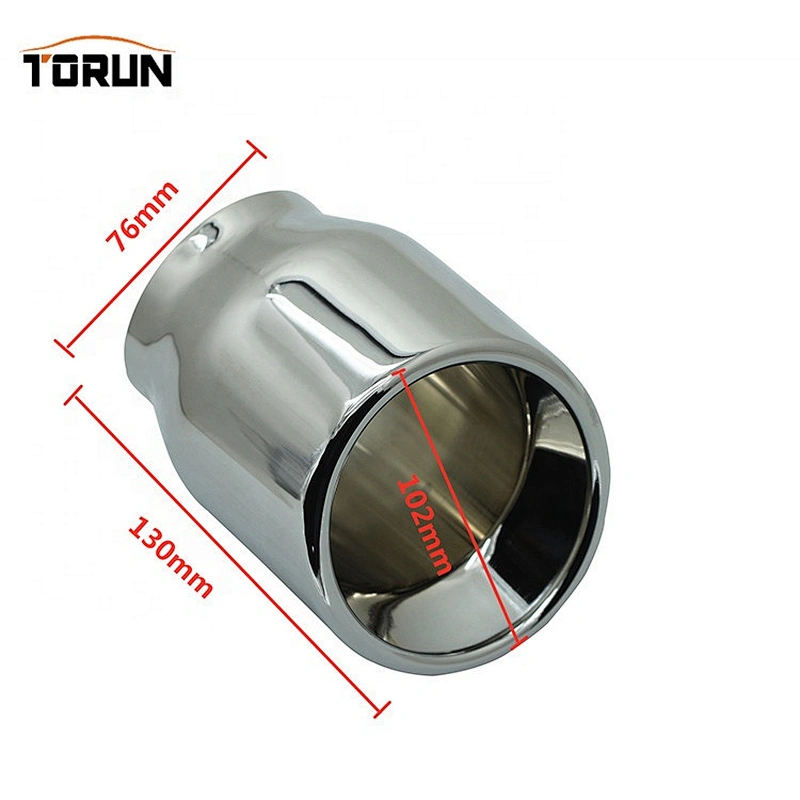 ss304 automotive exhaust muffler tail pipe