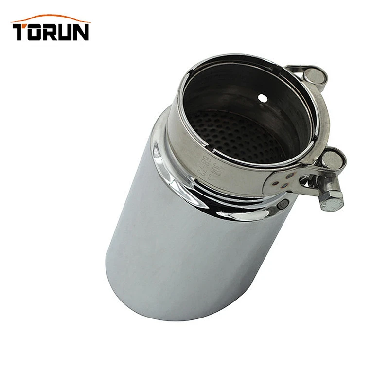 70mm stainless steel customize universal exhaust pipe