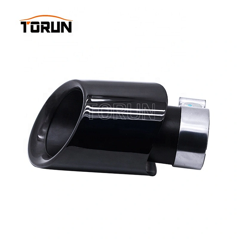 chroming black universal 63mm exhaust muffler for porsche style