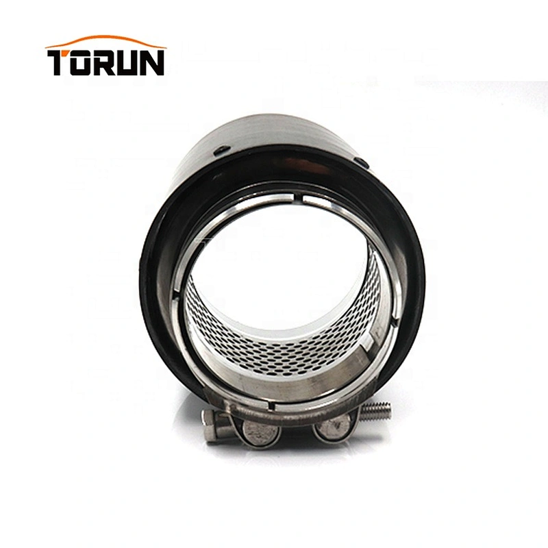 Black carbon fiber  Exhaust muffler