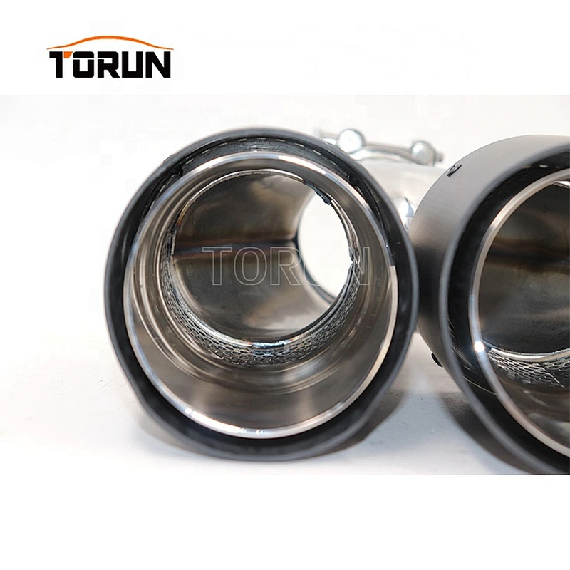 Hot sale high quality Universal oval staggered m  exhaust tips