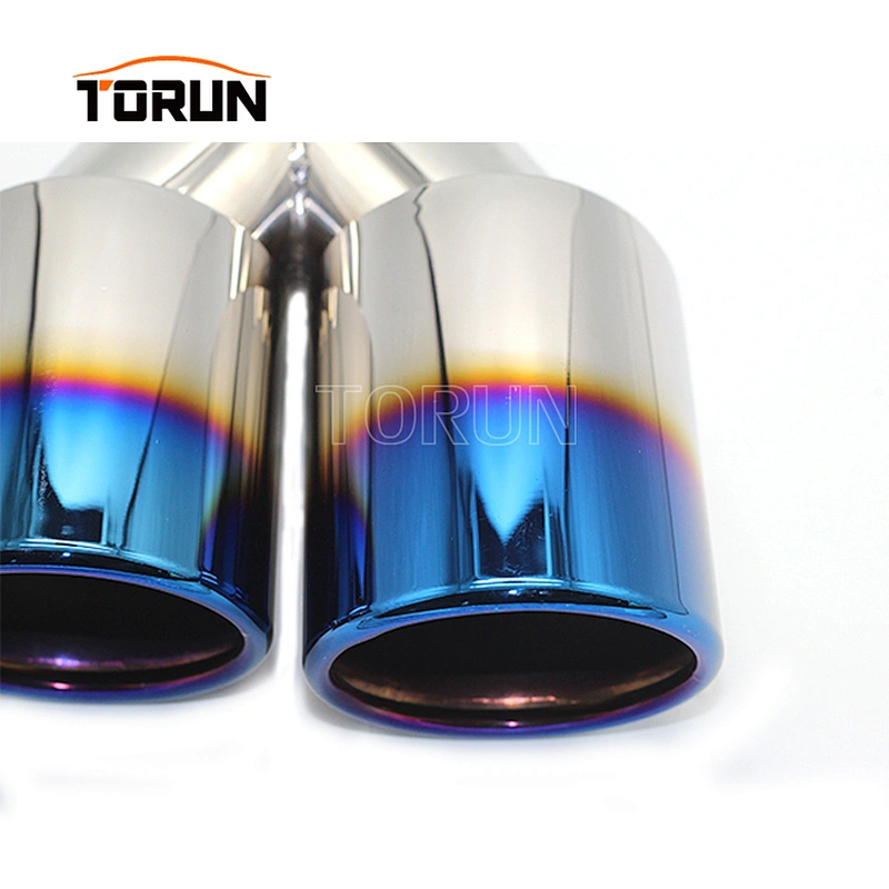 Hot sale high quality Universal m performance blue burnt exhaust parts tips