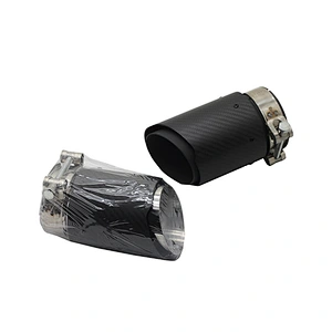 70mm carbon fiber Exhaust tips for BMW M2 M3 M4