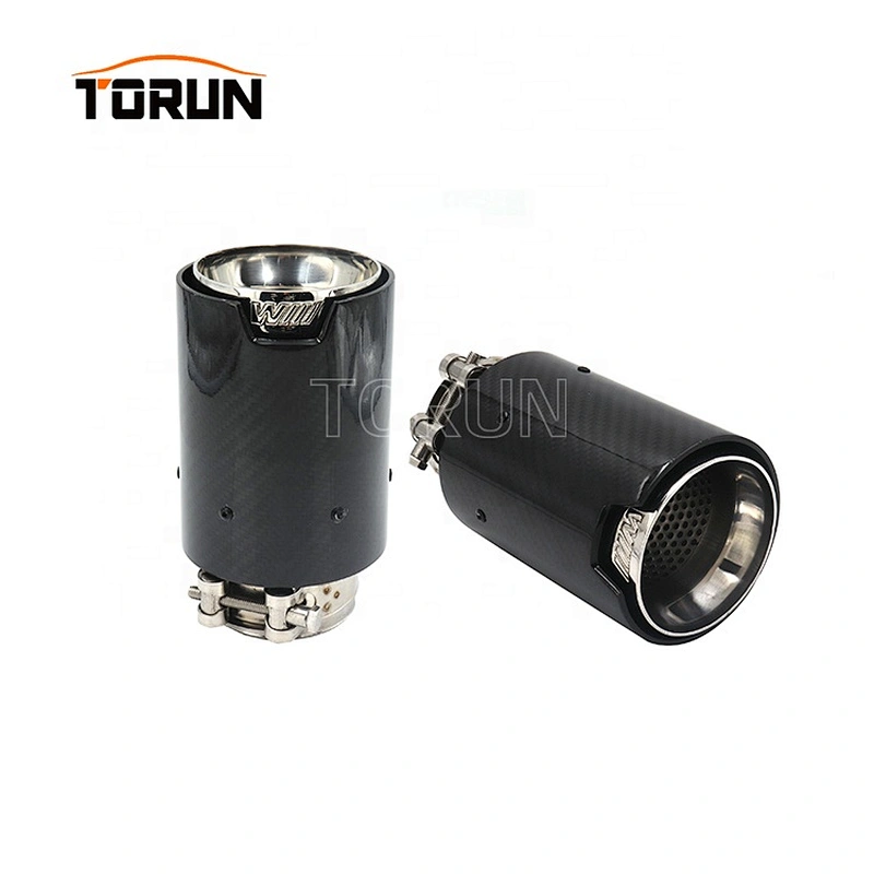 New style Universal pipe carbon fiber universal car exhaust tips