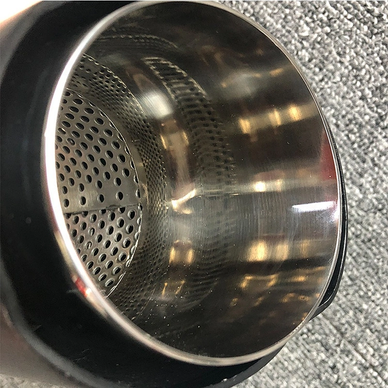 High performance carbon fiber exhaust tail pipe muffler