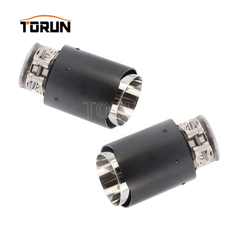 Efficient Competitive Price car accessories auto parts Carbon Fiber Titanium Exhaust Muffler Pipes Exhaust Tips