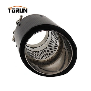 Efficient Competitive Price car accessories auto parts Carbon Fiber Titanium Exhaust Muffler Pipes Exhaust Tips