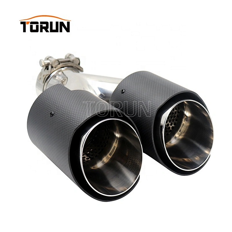 Hot sale high quality Universal carbon fiber exhaust tail tip