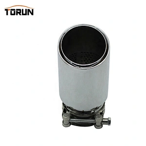 70mm stainless steel customize universal exhaust pipe