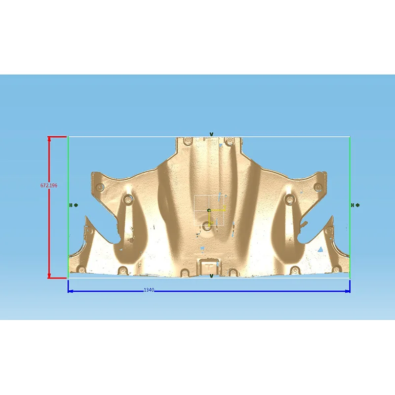 rear front  under tray skid plate for Tesla Model 3