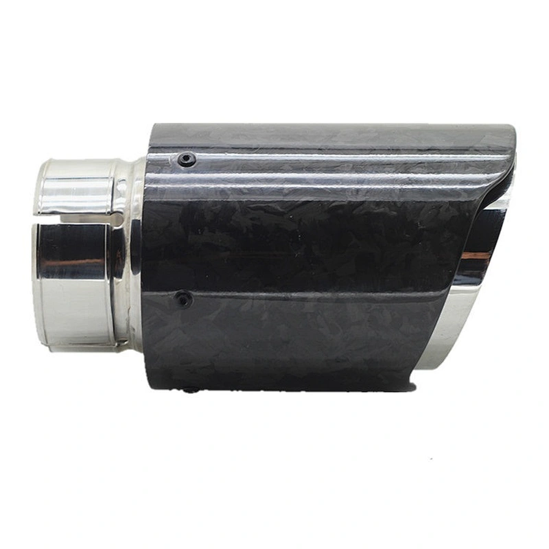 2020 Universal Aluminum Ak Carbon fiber Car Muffler Exhaust Tip