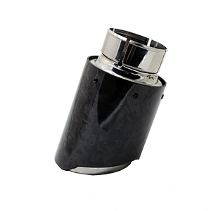 2020 Universal Aluminum Ak Carbon fiber Car Muffler Exhaust Tip