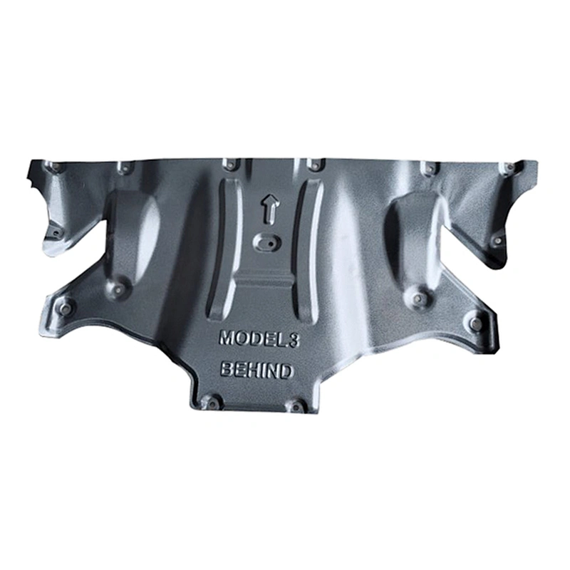 rear front  under tray skid plate for Tesla Model 3
