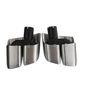 Upgrade Exhaust Muffler Tips for 14+ Macan