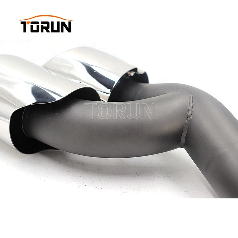 top quality silencer tips exhaust Muffler pipe for 14+ Cayenne Round 958