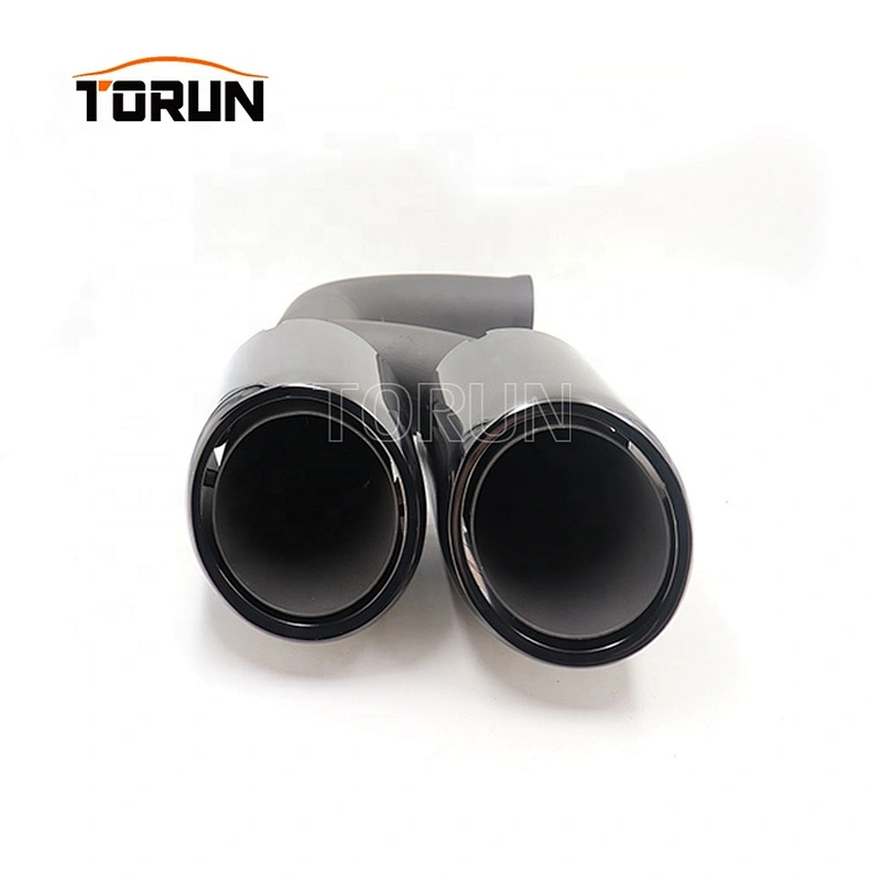 auto parts High Quality Mirror polish and bluing exhaust tail pipe