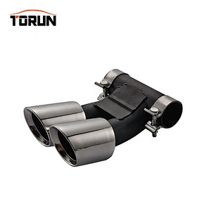 high quality car exhaust sysrem muffler tips  for 08-14 porsche Boxster Cayman 987