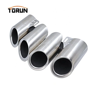 304 stainless steel factory directly sale 2019 macan exhaust tip for porsche
