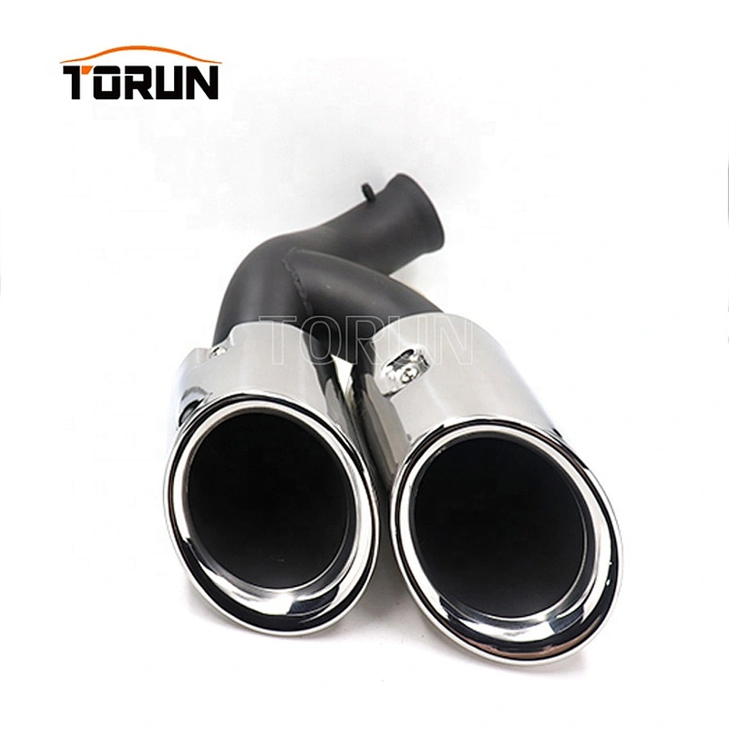 Hot sale high quality Universal y exhaust systems pipe bolt 14+ Cayenne Round 958 Mirror Polish