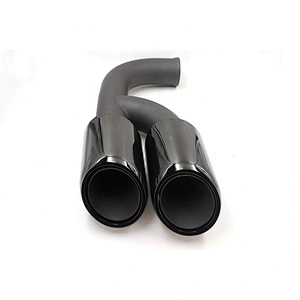 auto parts High Quality Mirror polish and bluing exhaust tail pipe