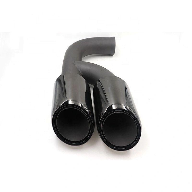 auto parts High Quality Mirror polish and bluing exhaust tail pipe