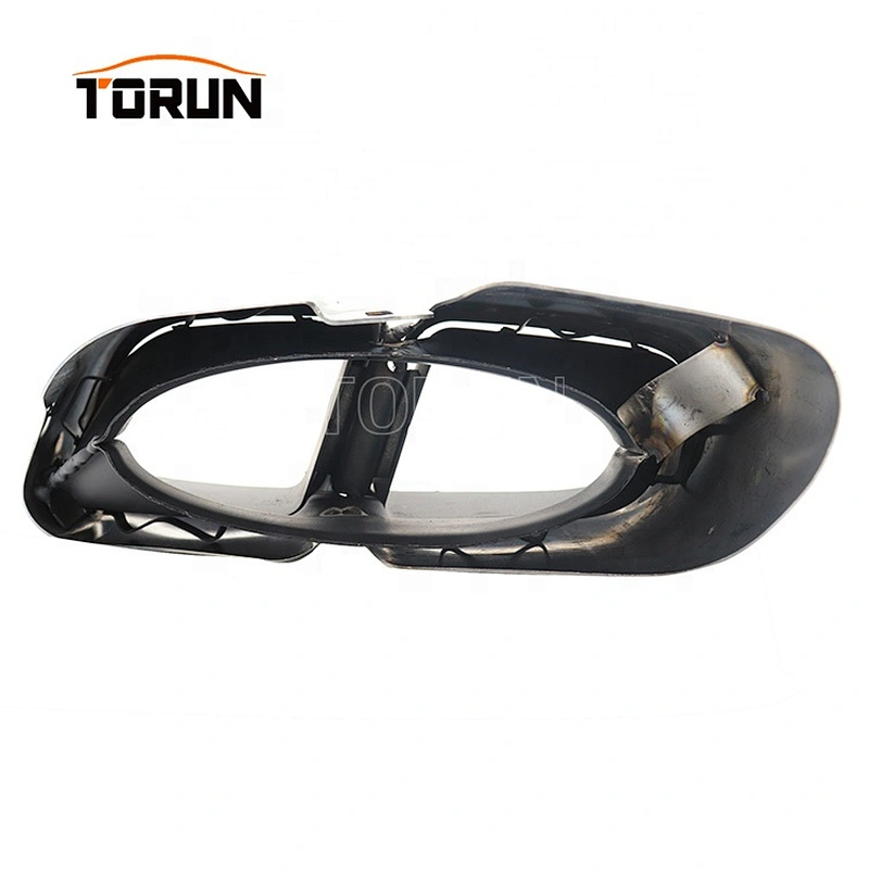Hot sale high quality Universal exhaust pipe for porsche 971 accesorios 17 Panmera 971 Square Mirror Polish