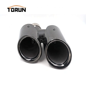 304 stainless steel black exhaust tips for porsche14+ Macan