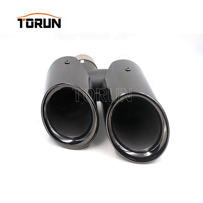 304 stainless steel black exhaust tips for porsche14+ Macan