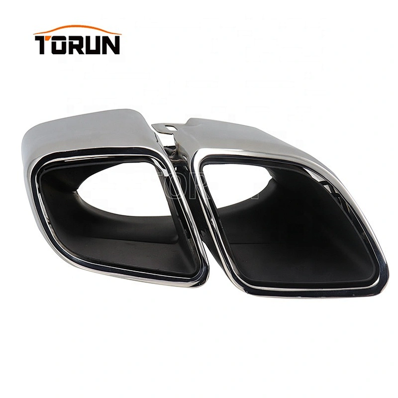 Hot sale high quality Universal exhaust pipe for porsche 971 accesorios 17 Panmera 971 Square Mirror Polish