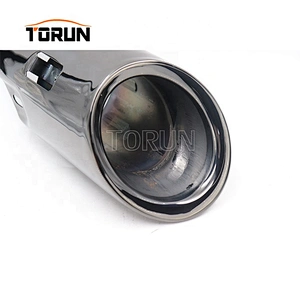 High performance exhaust pipe for porsche macan cayenne macan 3.0 chroming black