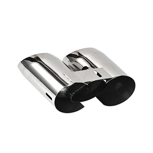 High performance #304 Stainless steel muffler exhaust tip for porsche 14-16 Panamera 970 Round