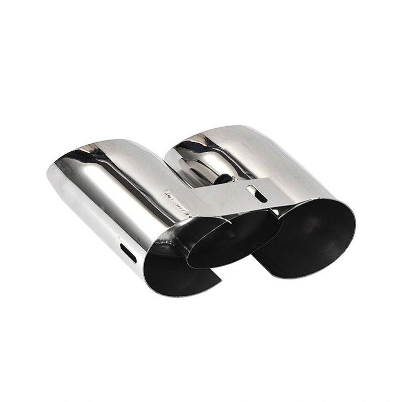 High performance #304 Stainless steel muffler exhaust tip for porsche 14-16 Panamera 970 Round