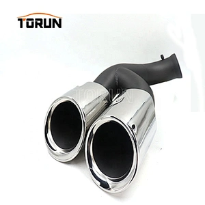 Hot sale high quality Universal y exhaust systems pipe bolt 14+ Cayenne Round 958 Mirror Polish
