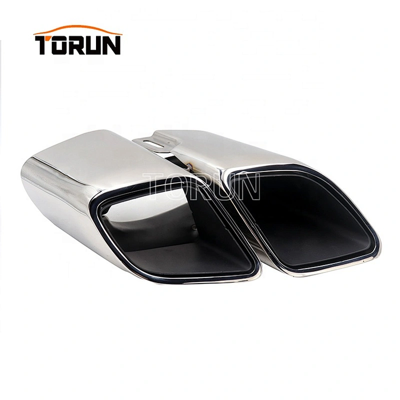 Hot sale high quality Universal exhaust pipe for porsche 971 accesorios 17 Panmera 971 Square Mirror Polish
