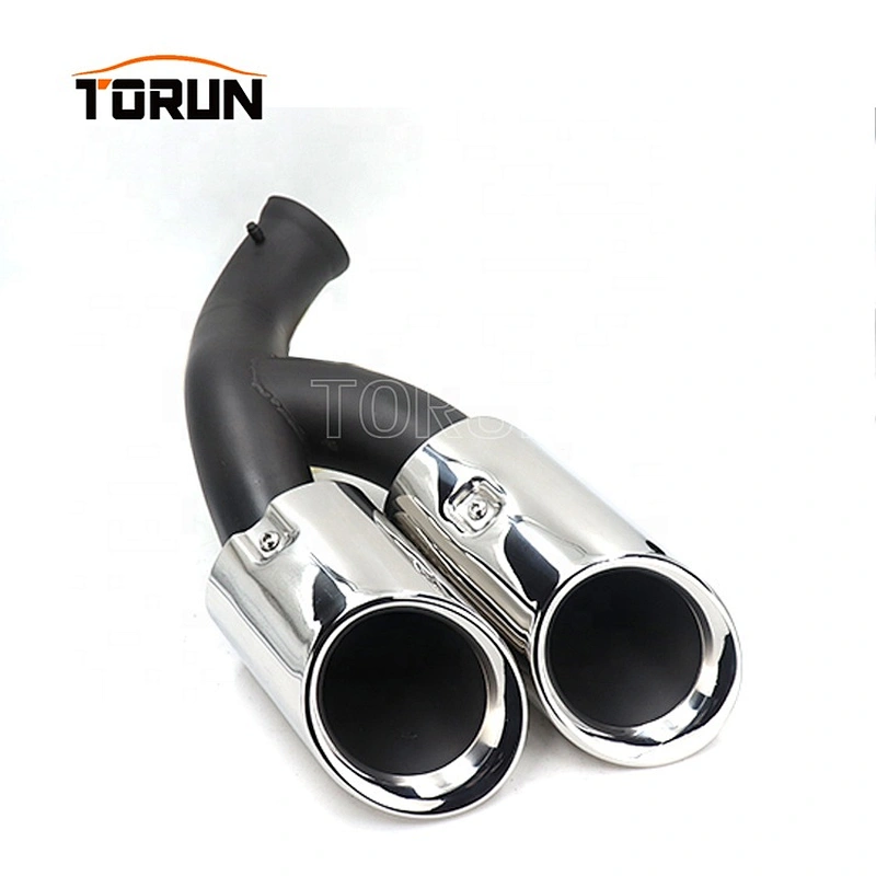 Hot sale high quality Universal y exhaust systems pipe bolt 14+ Cayenne Round 958 Mirror Polish