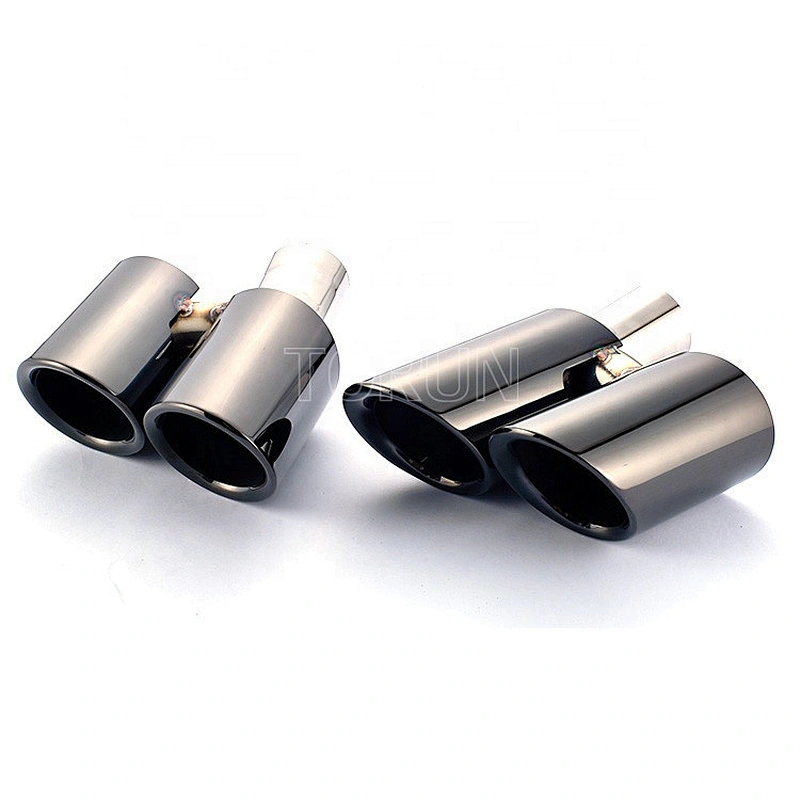 Round exhaust end pipe for 10-13 panamera 970