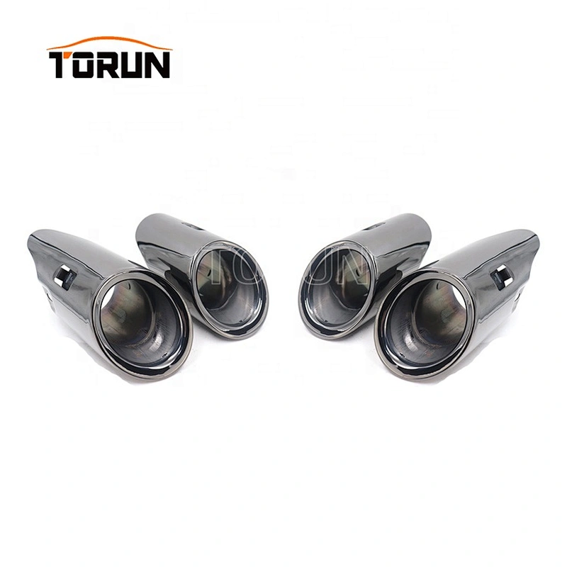 High performance exhaust pipe for porsche macan cayenne macan 3.0 chroming black