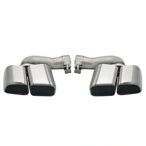 Stainless Steel Exhaust Tips for 2018 Porsche Cayenne