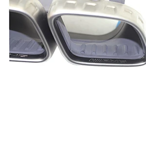 new Manufactory 304 stainless steel auto exhaust pipe muffler tip for Mercedes-Benz amg style