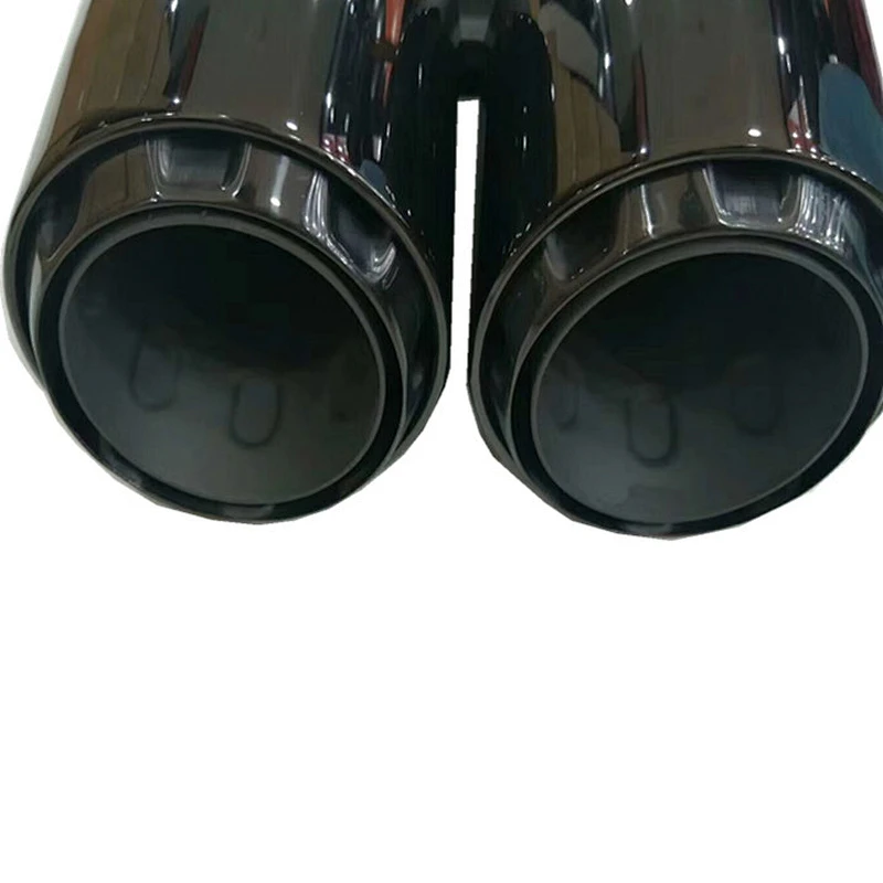 2020 New High performance universal double led exhaust tip for porsche 15 Cayman 718