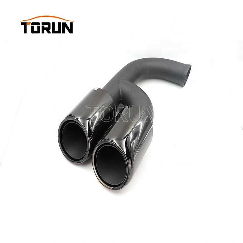 auto parts High Quality Mirror polish and bluing exhaust tail pipe