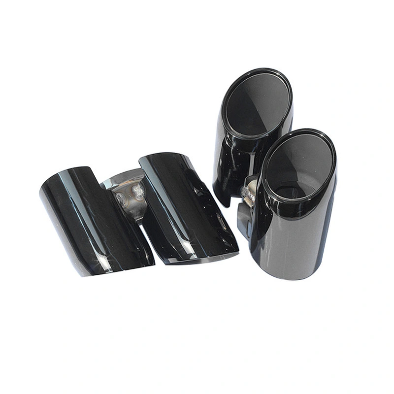 High performance #304 Stainless steel muffler exhaust tip for porsche 14-16 Panamera 970 Round